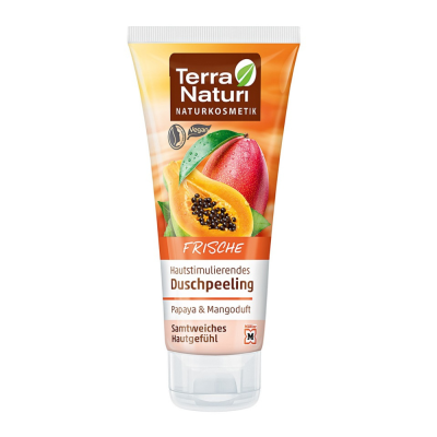 Duschpeeling Papaya & Mango body scrub.