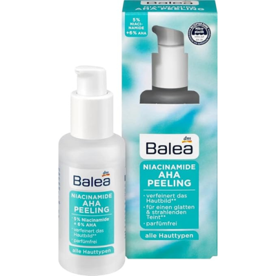 Balea Niacinamide AHA Face peeler Scrub 30-ml