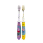 Equate Kids Peppa Pig Manual Toothbrush, Soft Bristles (2 Pack) - Image 2