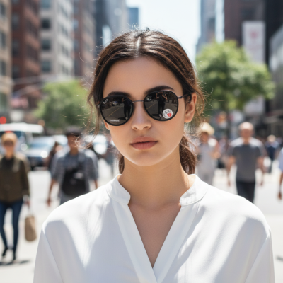 Ray-Ban Sunglasses Black Frame with Dark Lenses
