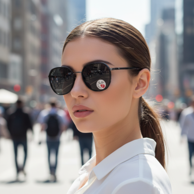 Ray-Ban Round Hexagonal Polarized Sunglasses