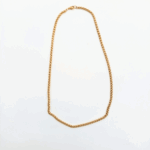 NEFERU Rope Chain Necklace – Gold Stainless Steel - Image 2