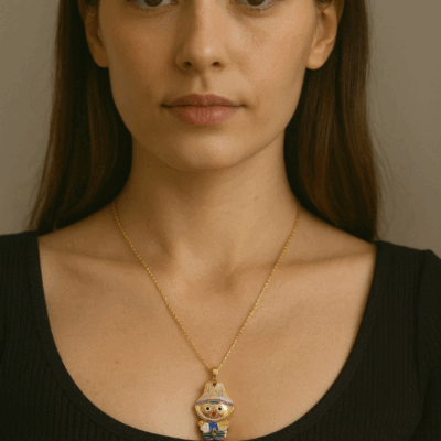 Neferu labubu Yellow
