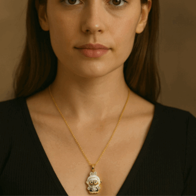 Neferu labubu White