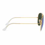 Ray-Ban Unisex Aviator Sunglasses in Metal - Image 4