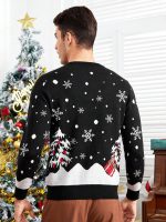 Shein Manfinity VCAY Men Christmas Pattern Sweate - Image 2
