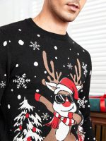 Shein Manfinity VCAY Men Christmas Pattern Sweate - Image 4