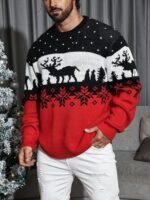 Shein Manfinity Plus Christmas Sweater