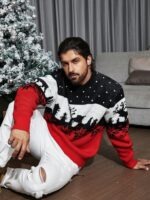 Shein Manfinity Plus Christmas Sweater - Image 3