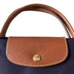 LONGCHAMP Brown Horse Logo Handbag purple - Image 3