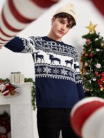 SHEIN Men Christmas Sweater