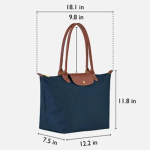 LONGCHAMP Brown Horse Logo Handbag pink - Image 4