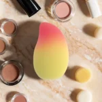 Unique Bargains Gradient Mango Face Makeup Sponge 1Pc