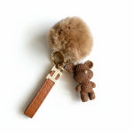 Bear Resin Keychain - Image 2