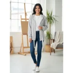 SHEIN Sporty Fleece Zip Jacket