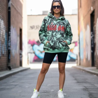 Mickey Soldier Graphic Hoodie Unisex