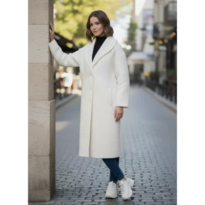 SHEIN Long Coat with Belt
