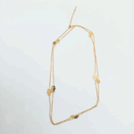 NEFERU Long Layered Gold Necklace - Image 2