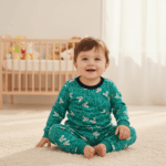Kids' Character Pajamas Bunnies green