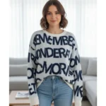 SHEIN Graphic Knit Sweater