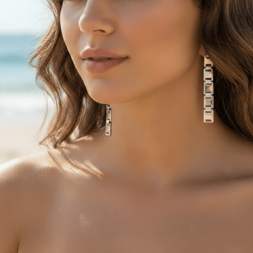 Untitled design (2) Statement Earrings - Image 1
