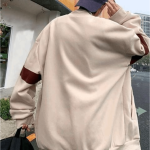 SHEIN Oversized Korean Varsity Jacket - Image 2