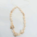 NEFERU Natural Statement Shell Necklace - Image 4