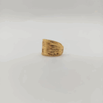 NEFERU Chunky Gold Star Statement Ring - Image 2