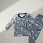 Kids' Character Pajamas Bunnies gray - Image 2