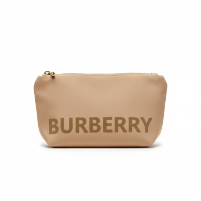 BURBERRY Toiletry Cosmetic Pouch Beige