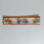 Luxury Carriage Print Silk Twilly Scarf - Image 3