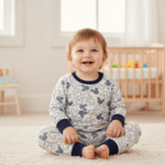 Kids' Character Pajamas Bunnies light grey