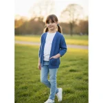 SHEIN Kids Blue Cardigan