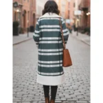 SHEIN Checkered Winter Coat - Image 2
