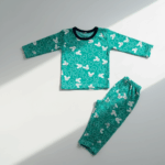 Kids' Character Pajamas Bunnies green - Image 2