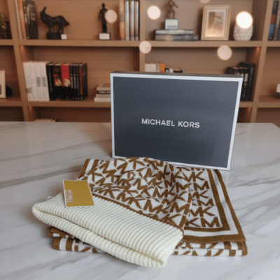 Michael Kors Hat & Scarf Set