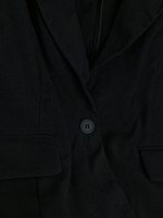 SHEIN Plus Size Mesh Contrast Blazer - Image 3