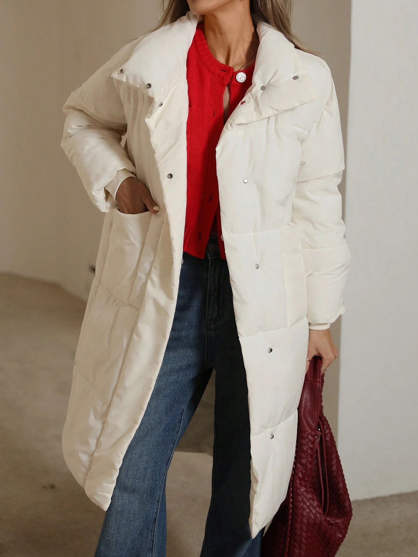 1726205151bc6e381e575165f96608fa01b8ded3d8 SHEIN Privé Padded Coat - Image 1