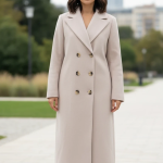 SHEIN light beige Long Coat