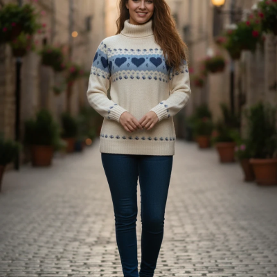 SHEIN Turtleneck Sweater