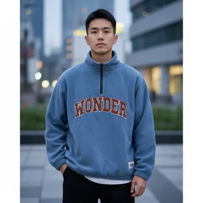 SHEIN fleece pullover
