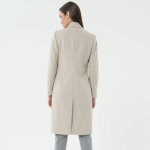 Shein Double-Breasted Wool Coat - Image 3