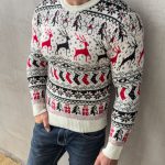 SHEIN New Year Reindeer Sweater