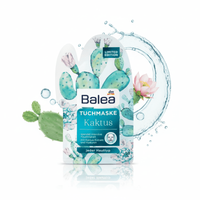 Balea Tuchmaske Kaktus