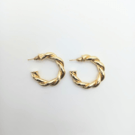 NEFERU Chunky Twist Earrings - Image 2