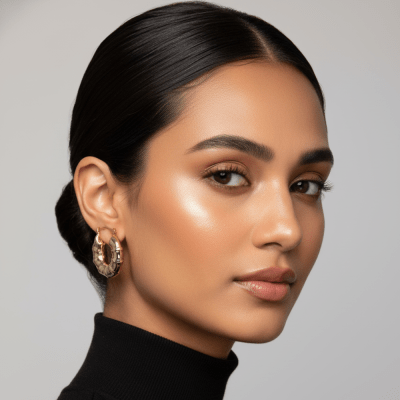 NEFERU Croissant Earrings